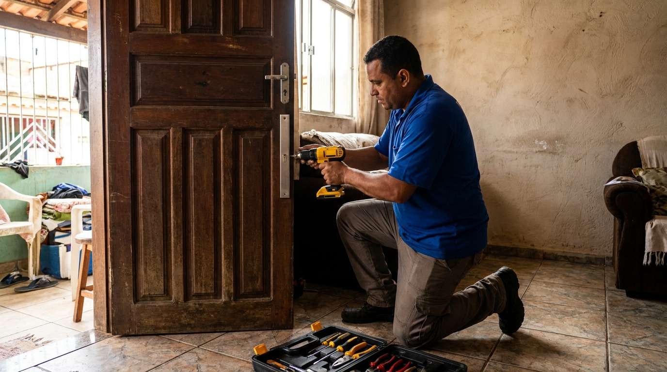 Instalação de Fechadura Residencial em Aracaju‑SE